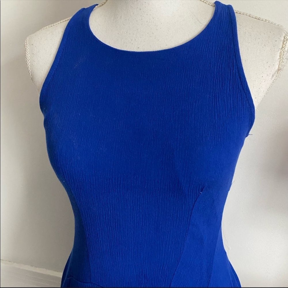 Lulus • Royal Blue Fit and Flare Dress